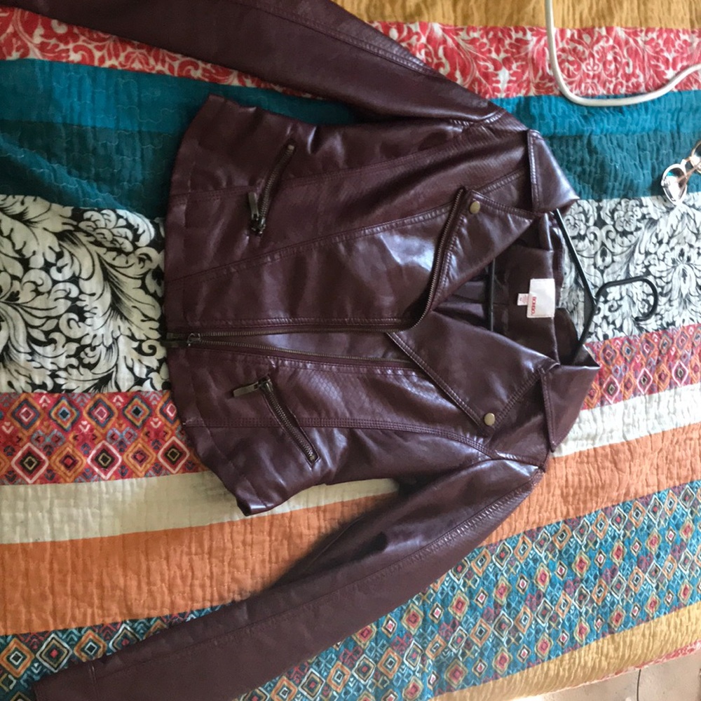 Leather jacket!